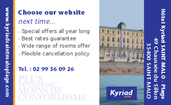 Offre spéciale hotel a Saint Malo Offre spéciale hotel a Saint Malo