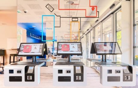 Bornes de check-in de Tabhotel à m3 HÔTEL FERNEY Bornes de check-in de Tabhotel à m3 HÔTEL FERNEY