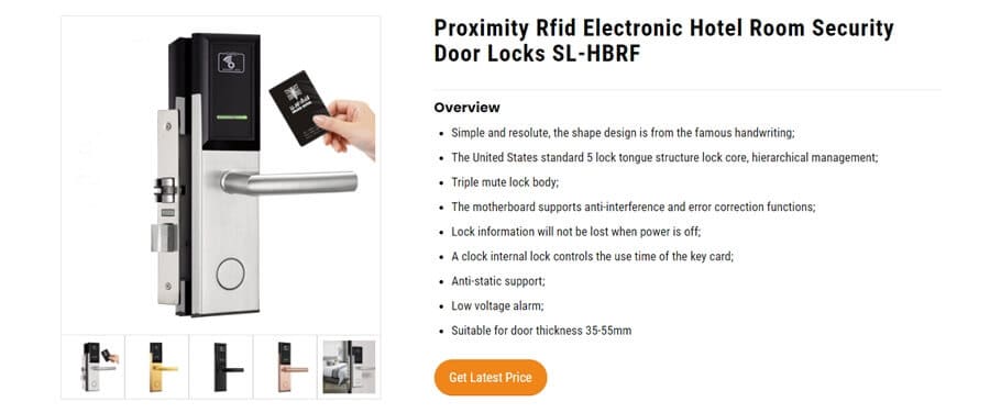 Top 10 des meilleures serrures de porte d'hôtel pour les hôtels de Morden en 2023