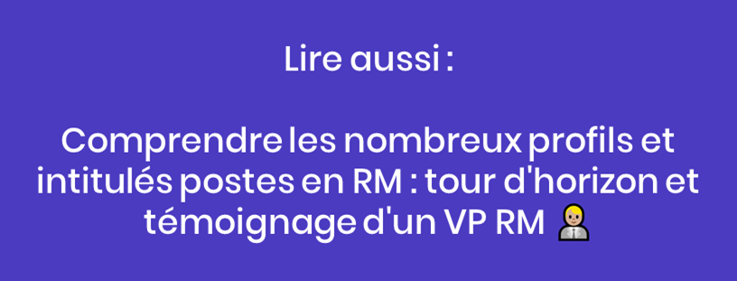 Lien Article sur les nombreux profils et intitulés de postes en Revenue Management