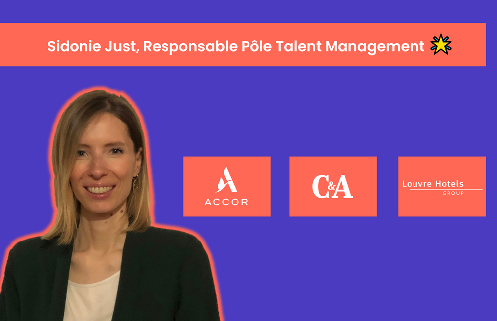 Sidonie Just, Responsable Pôle Talent Management