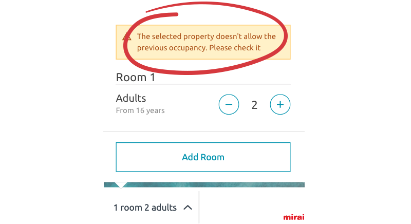 avis occupation precedent mirai