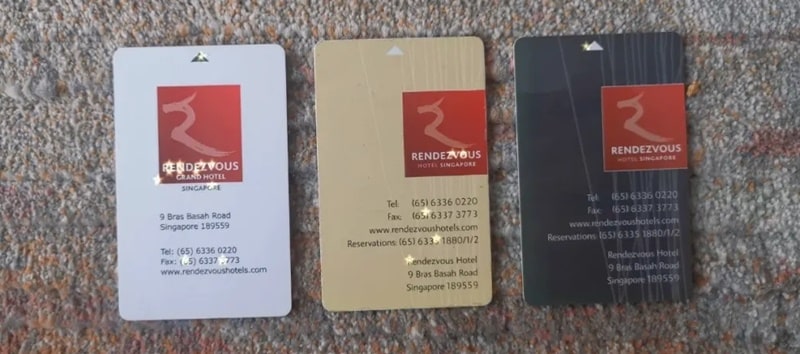 Quelles sont les anciennes cartes-clés d'hôtel