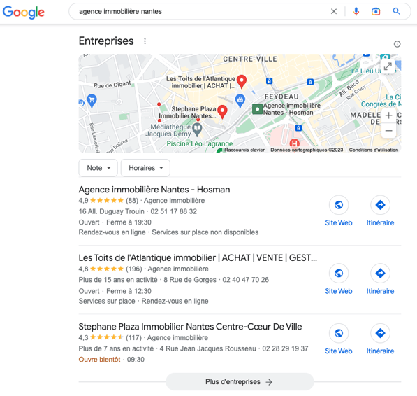 Google Local Pack