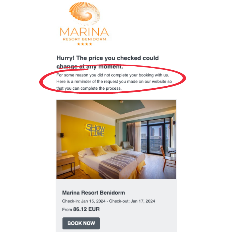 retargeting mailing mirai rescue