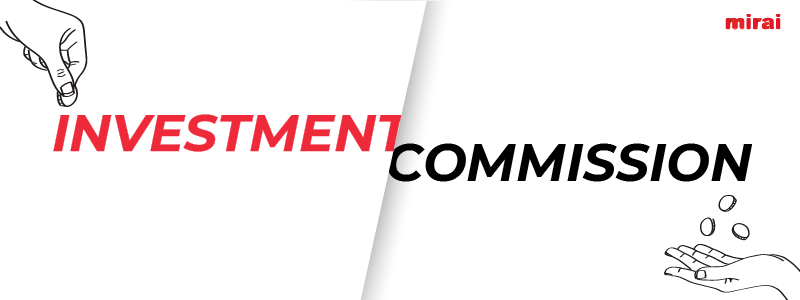 commission investissement vente directe mirai