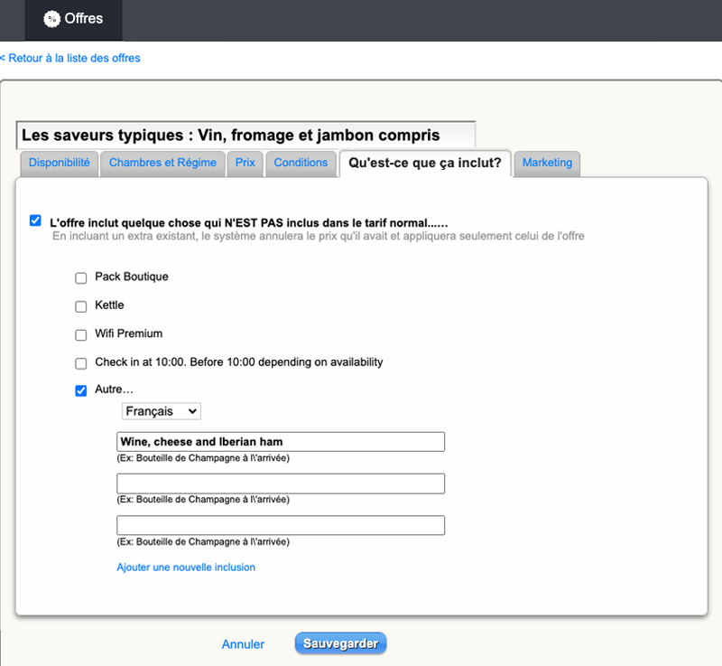 extras inclus offre mirai