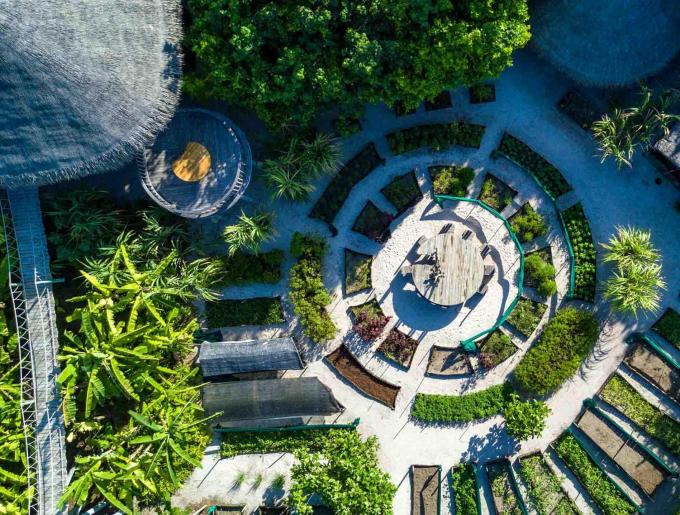 Jardin biologique au Six Senses Laamu © DR Jardin biologique au Six Senses Laamu © DR