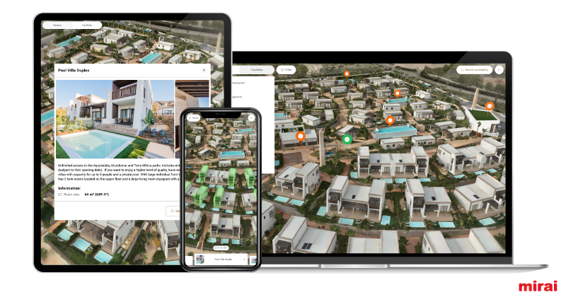 Mirai Twin navigation multidispositifs