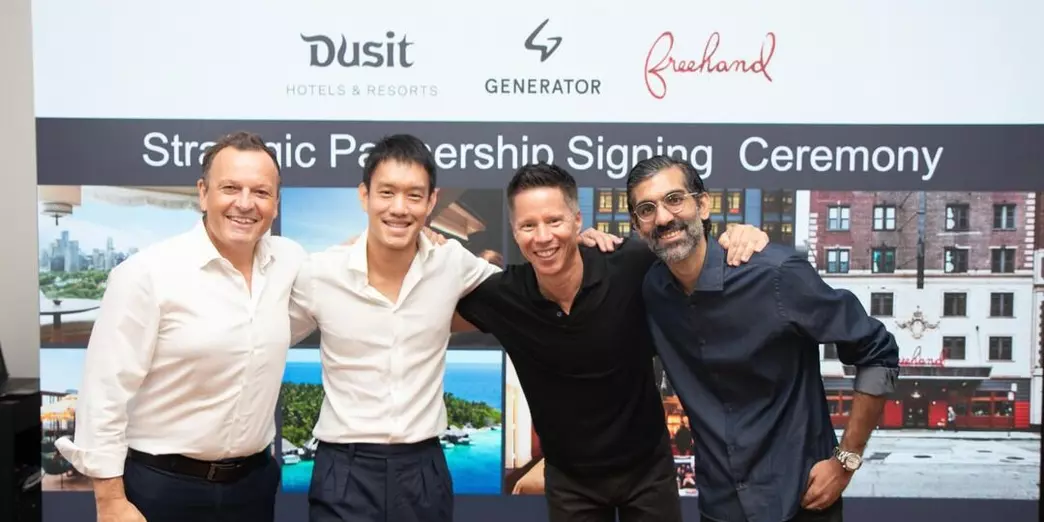 Dusit Hotels and Generator et Freehand Hotels s’associent pour une expansion mondiale