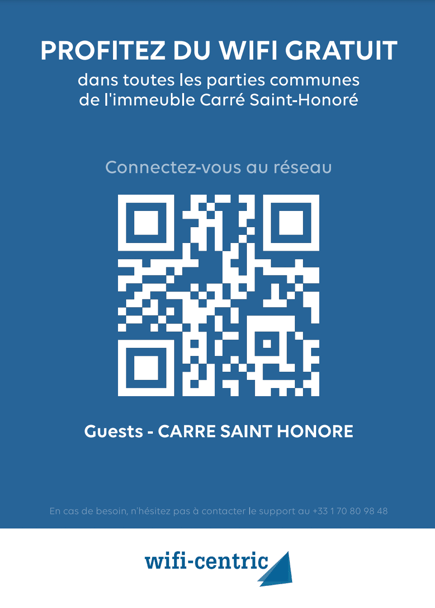 QR Code WiFi invité