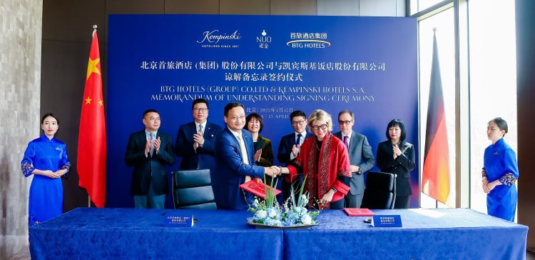 Kempinski Hotels étend son partenariat stratégique avec BTG Hotels pour développer son offre d’hôtellerie de luxe en Chine