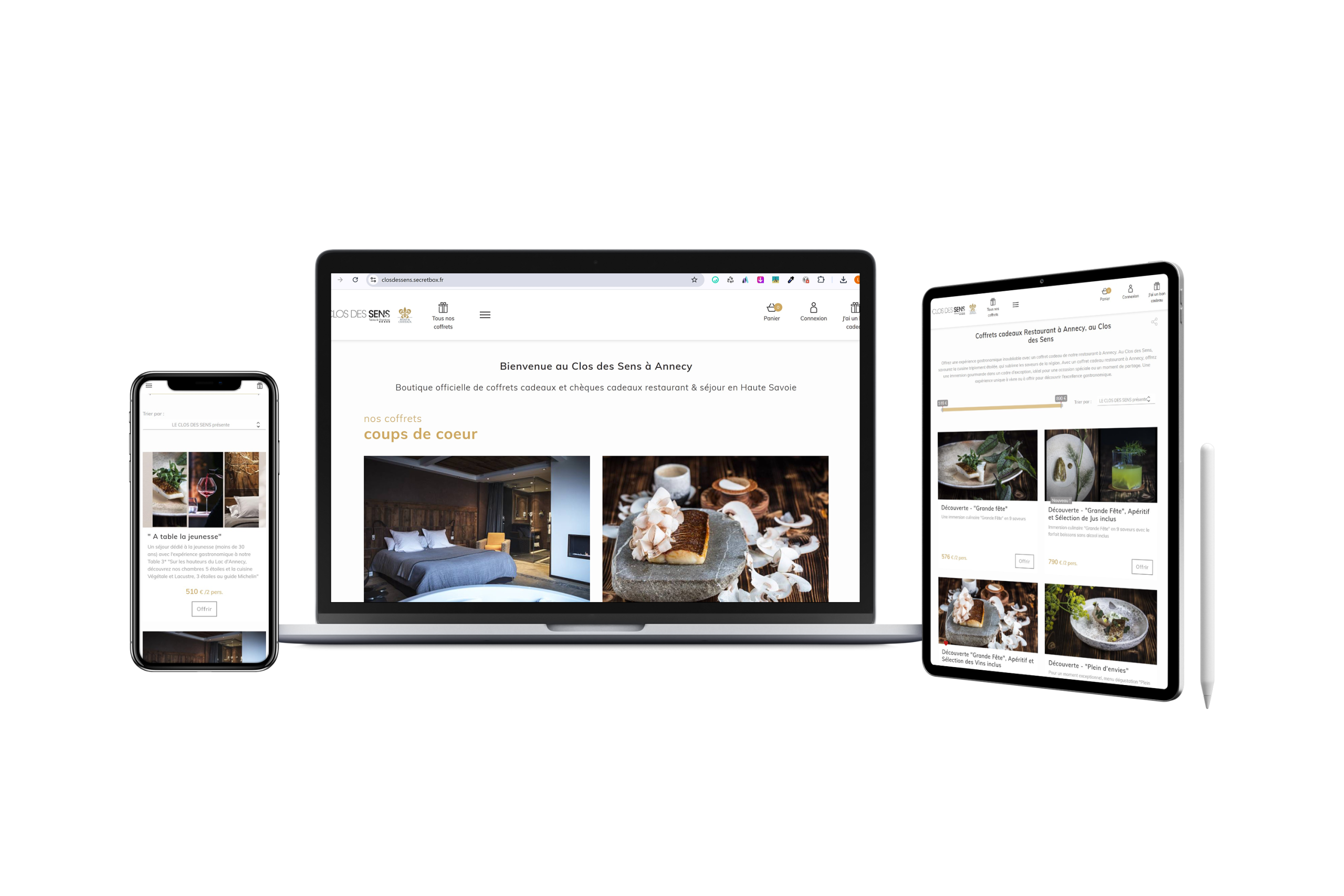 Boutique Console SecretBox - Le Clos des Sens