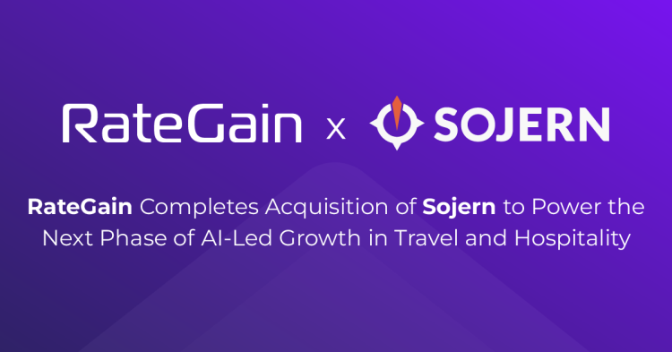RateGain finalise l’acquisition de Sojern pour soutenir la prochaine phase de croissance alimentée par l’IA dans le voyage et l’hôtellerie