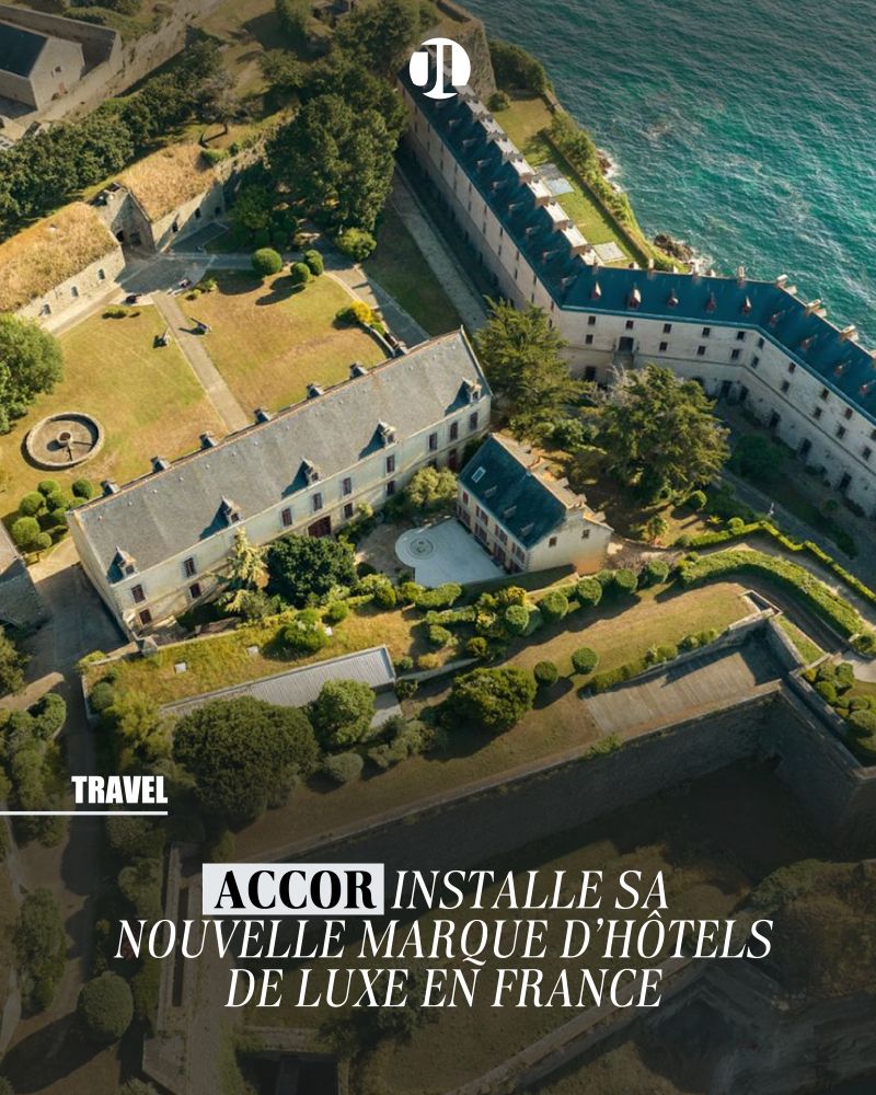 Accor transformera une forteresse bretonne en hôtel de luxe Emblems Collection en 2024.