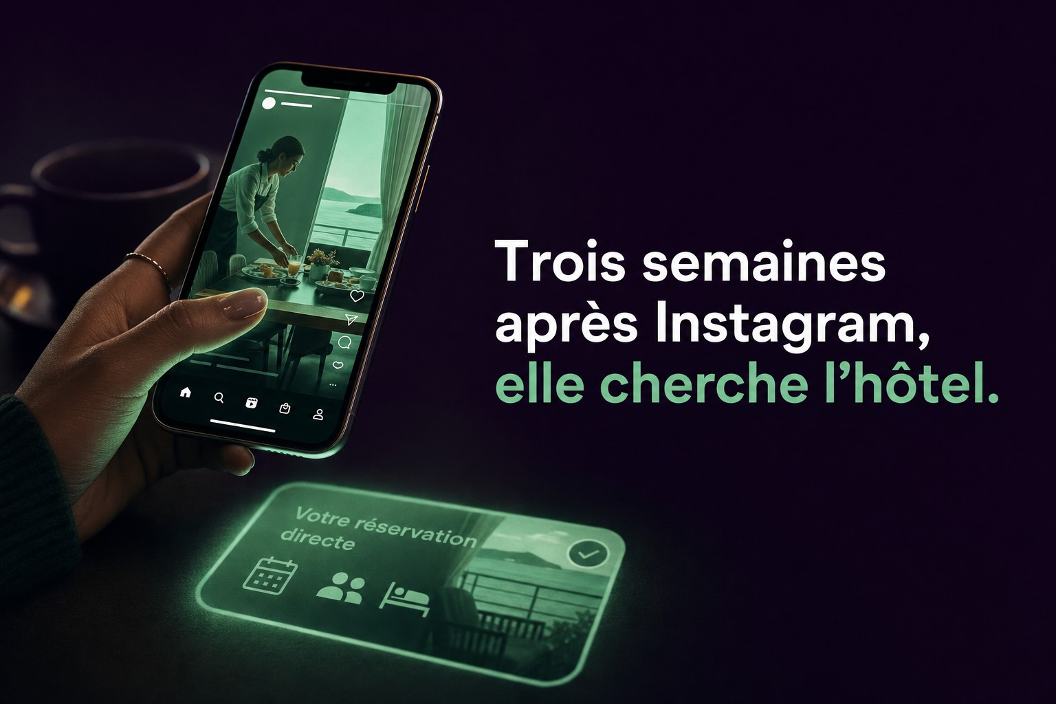 Une étude montre que les hôtels avec une bonne e-réputation ont jusqu'à 20 % de clients récurrents.