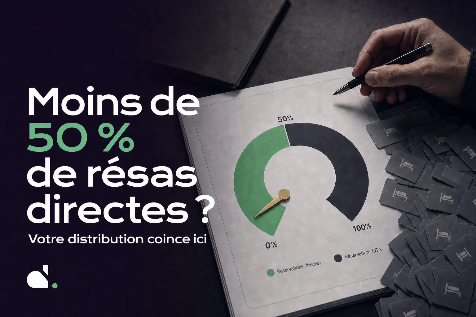 Les hôtels doivent viser au moins 50 % de réservations directes pour réduire les coûts des commissions OTA.