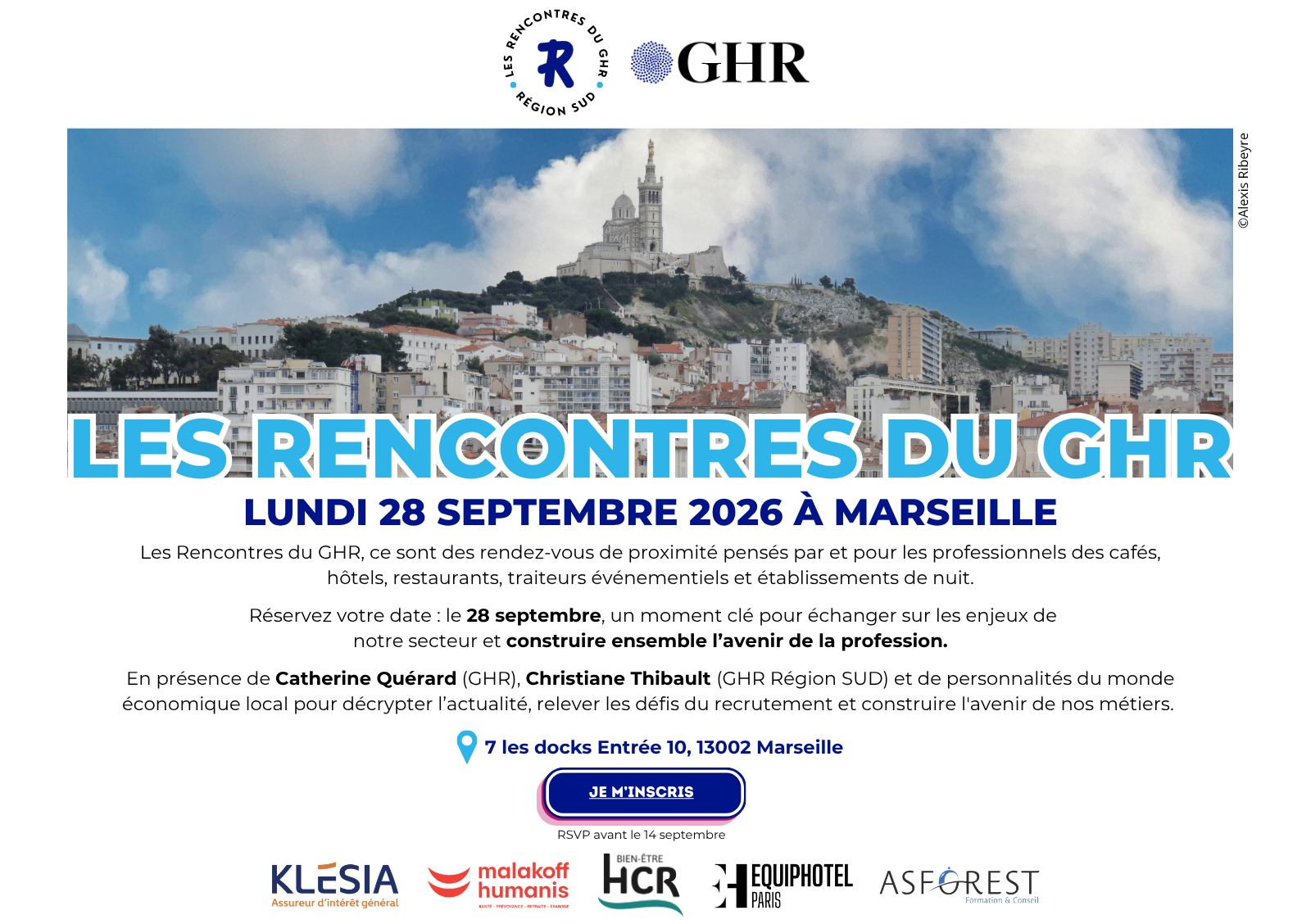 Les rencontres GHR | Marseille – 28 septembre 2026