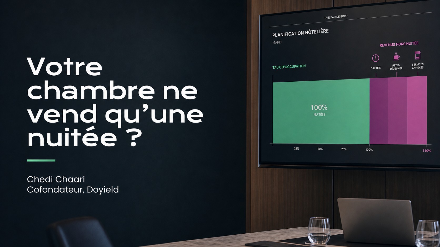 Les hôtels parisiens augmentent leurs revenus de 25 % en optimisant le prix moyen et l'occupation.