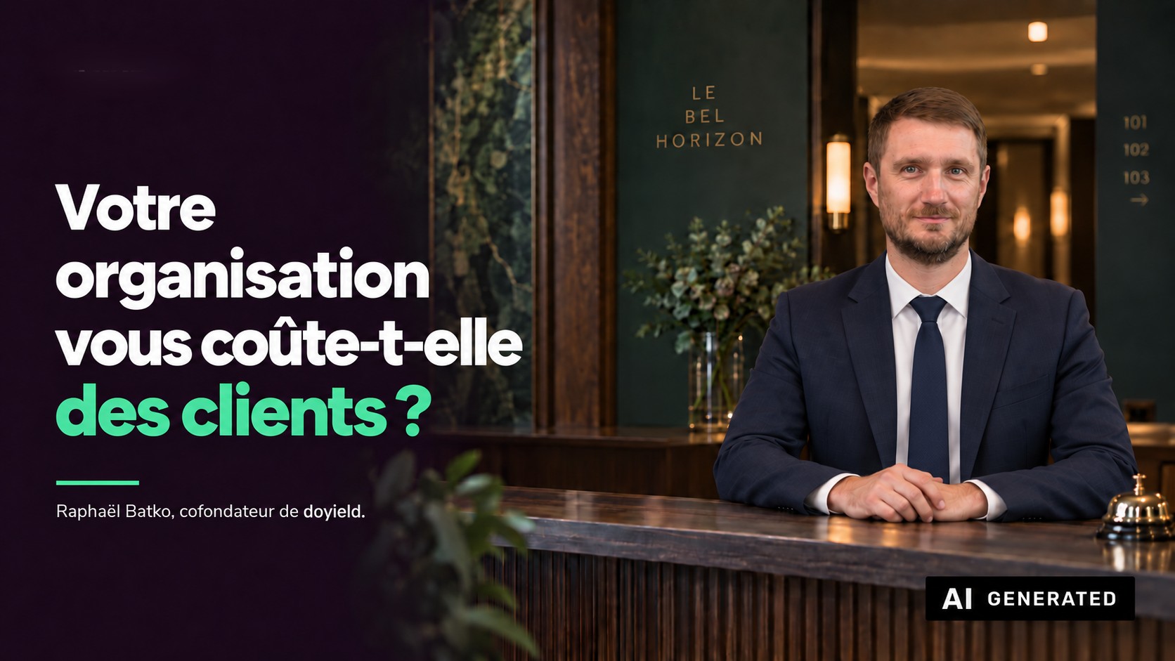 La rentabilité d’un hôtel se joue aussi dans l’organisation de ses équipes
