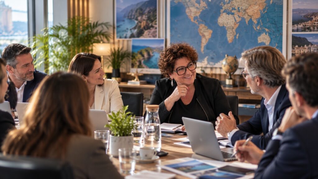 Gwénola Monnier nommée vice-présidente du Cediv Travel, amorçant une transition avec Adriana Minchella sur un an.