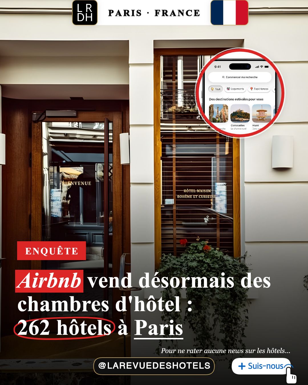 #paris #larevuedeshotels #paris #france #hotellerie #distribution #tourisme #business #luxe | La Revue Des Hôtels – Magazine Hôtels de Luxe / Actualité hotels