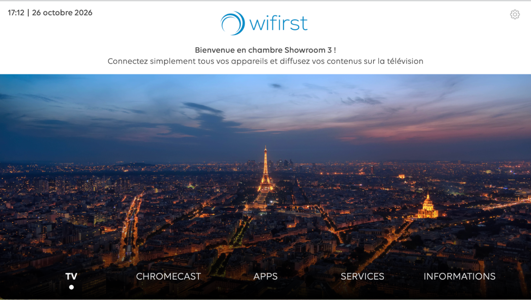 Wifirst présente son offre TV avec Chromecast intégré pour les hôtels avant EquipHotel, du 2 au 5 novembre