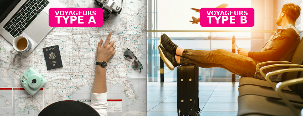 – TENDANCE VOYAGE – Type A, Type B : deux tempéraments face à la réservation de vacances