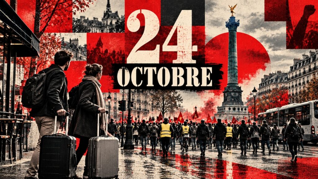 Le 24 octobre 2026, une nouvelle mobilisation nationale en France pourrait perturber les transports dans plusieurs villes.