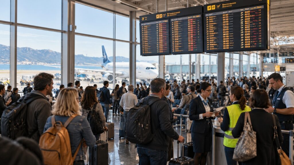 Grève des pilotes Air Corsica du 9 au 16 octobre 2026 avec cinq ATR 72-600 immobilisés.